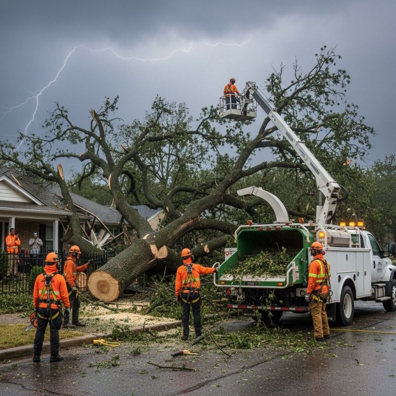 Local Fallen Tree Removal pros at work