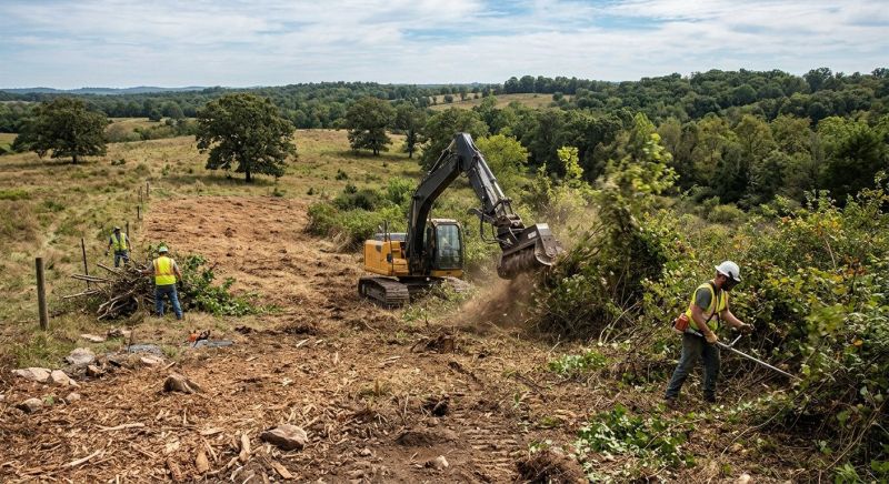 Pool Land Clearing in Cumming, GA